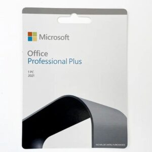 Licencia Microsoft Office Profesional Plus 2021 en Tarjeta