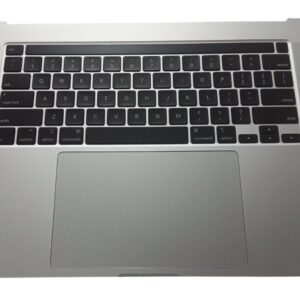 Apple MacBook Pro 16" A2141 2019 Carcasa superior Reposamanos Teclado Touchbar Panel Táctil Parlantes Ventiladores Plateado Original Color Plateado
